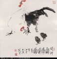 Fangzeng Hühnern Chinesische Malerei